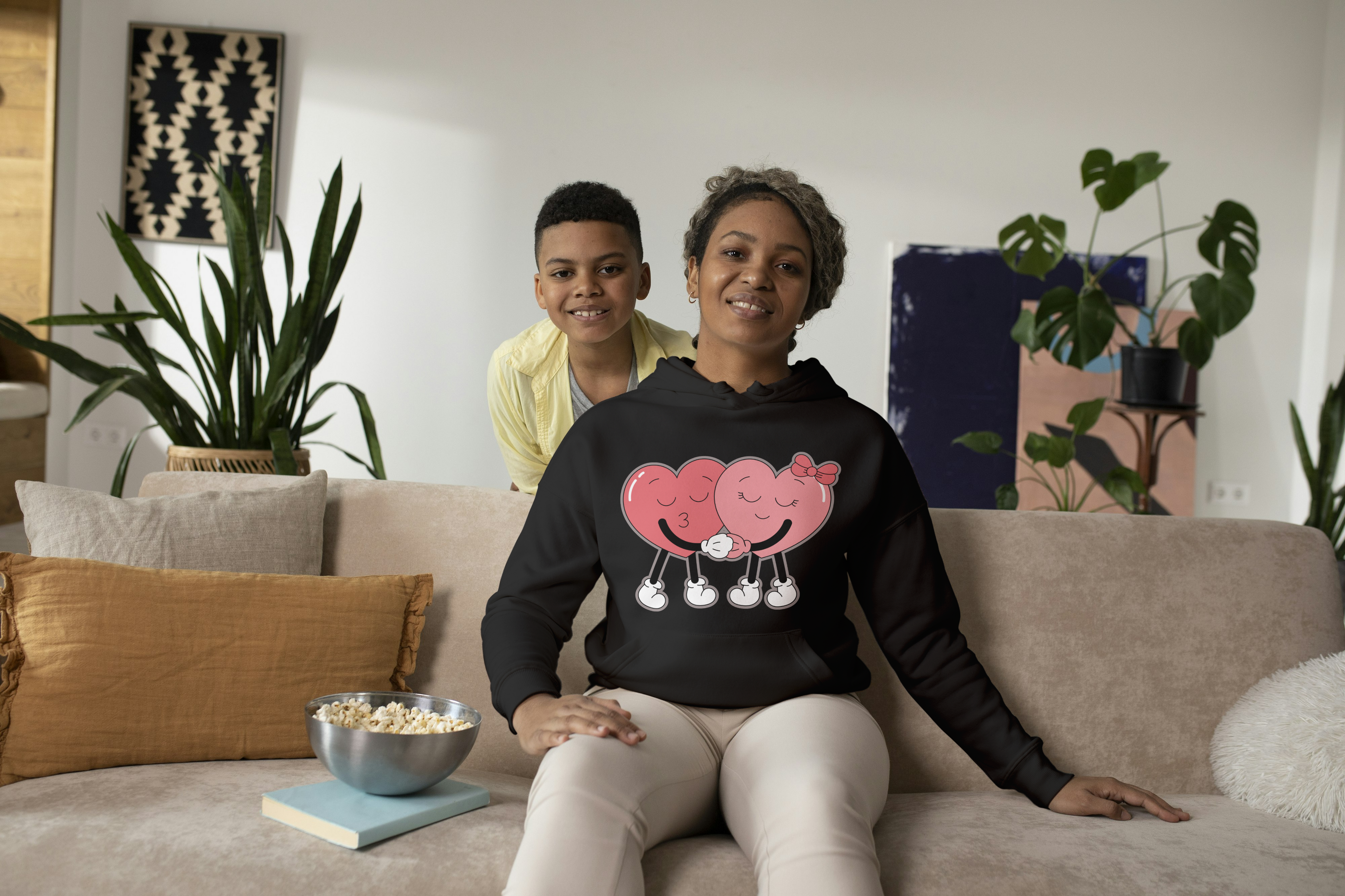 Love Connection Hoodie-Perfect for Couples