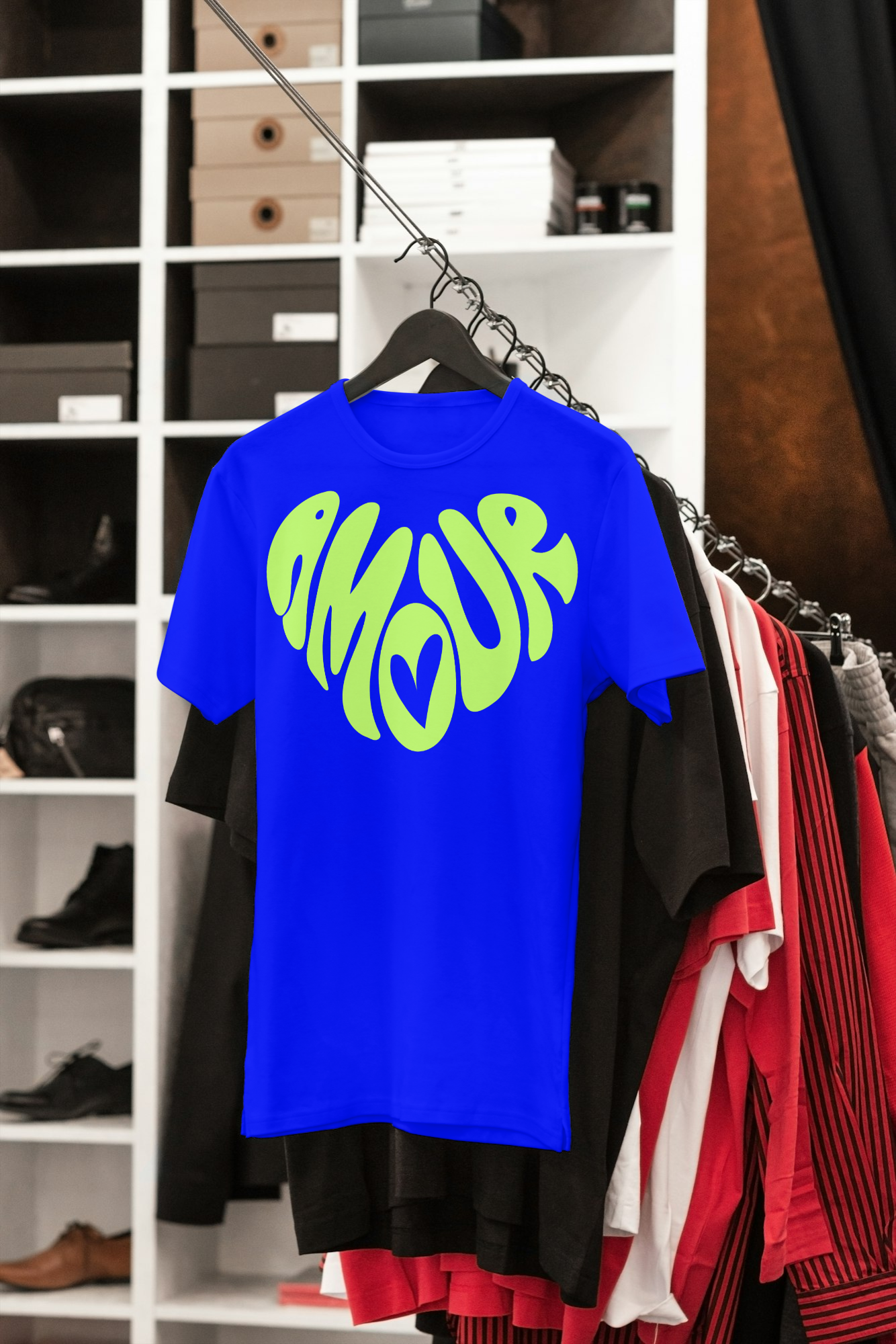 Amour Heart | Graphic Tee | French-Inspired Love You Can Wear