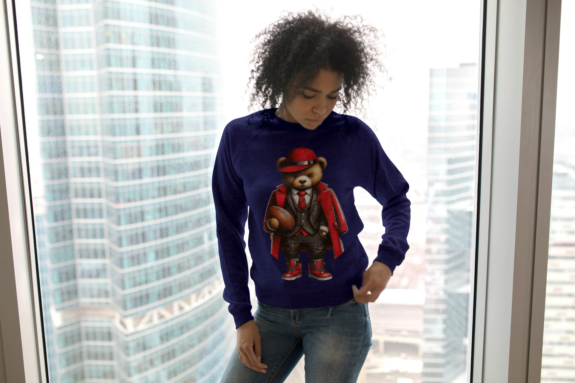 Boss Bear | Premium Sweatshirt | Cozy, Confident & Unbothered