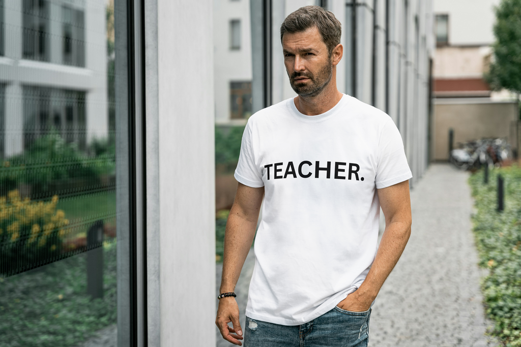 "Teacher. Period Tee"