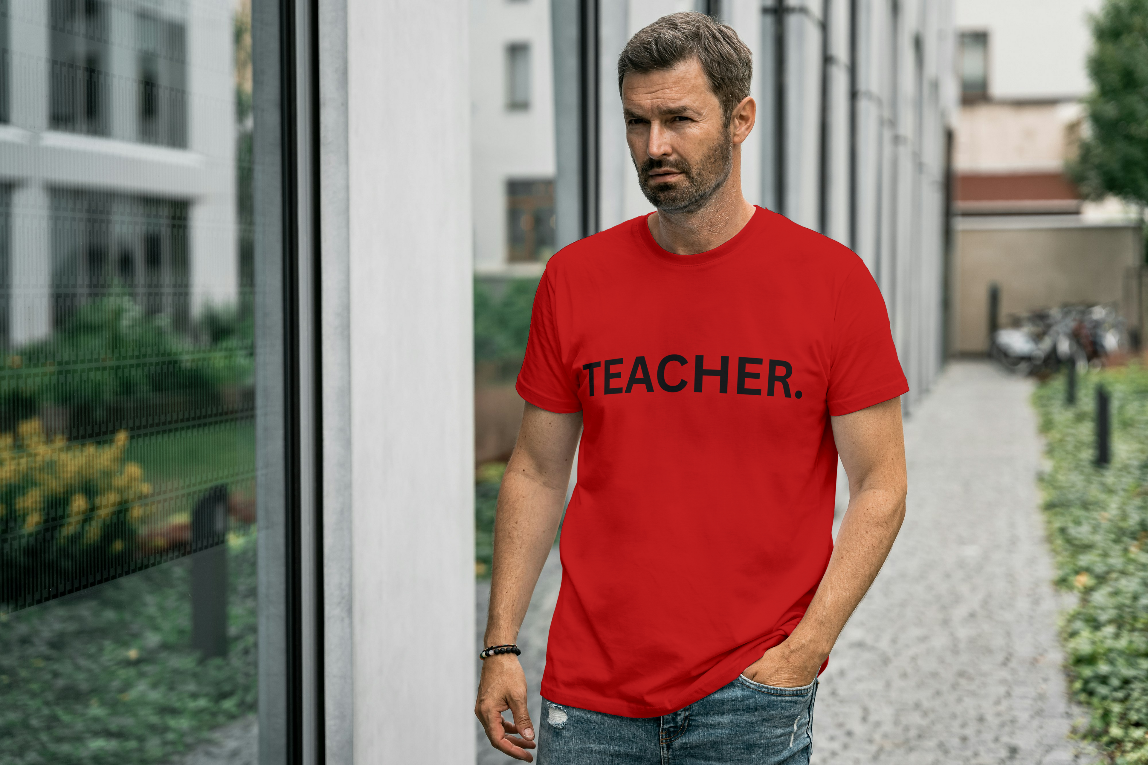 "Teacher. Period Tee"