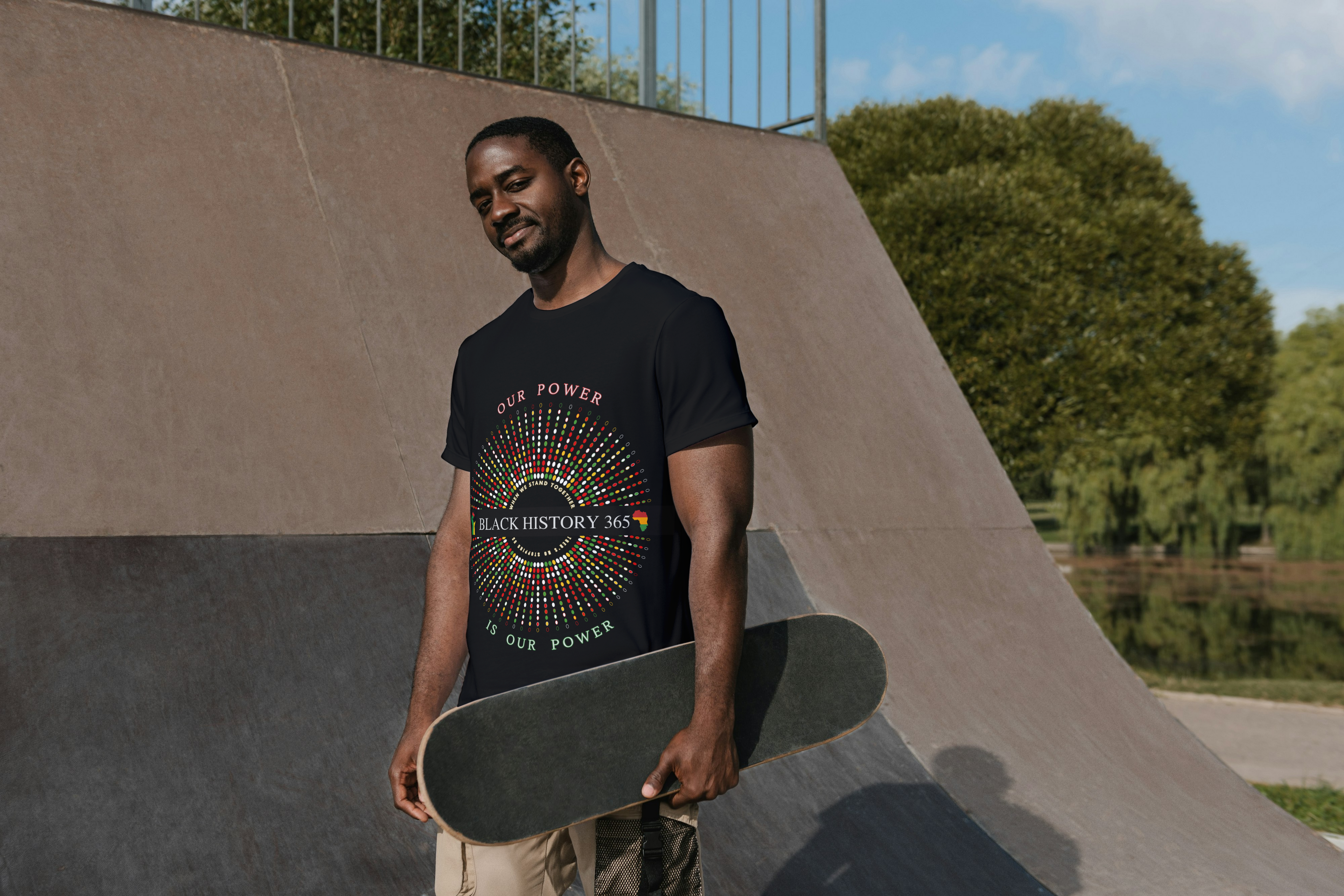 Our Power Is... Our Power - Black History T-Shirt