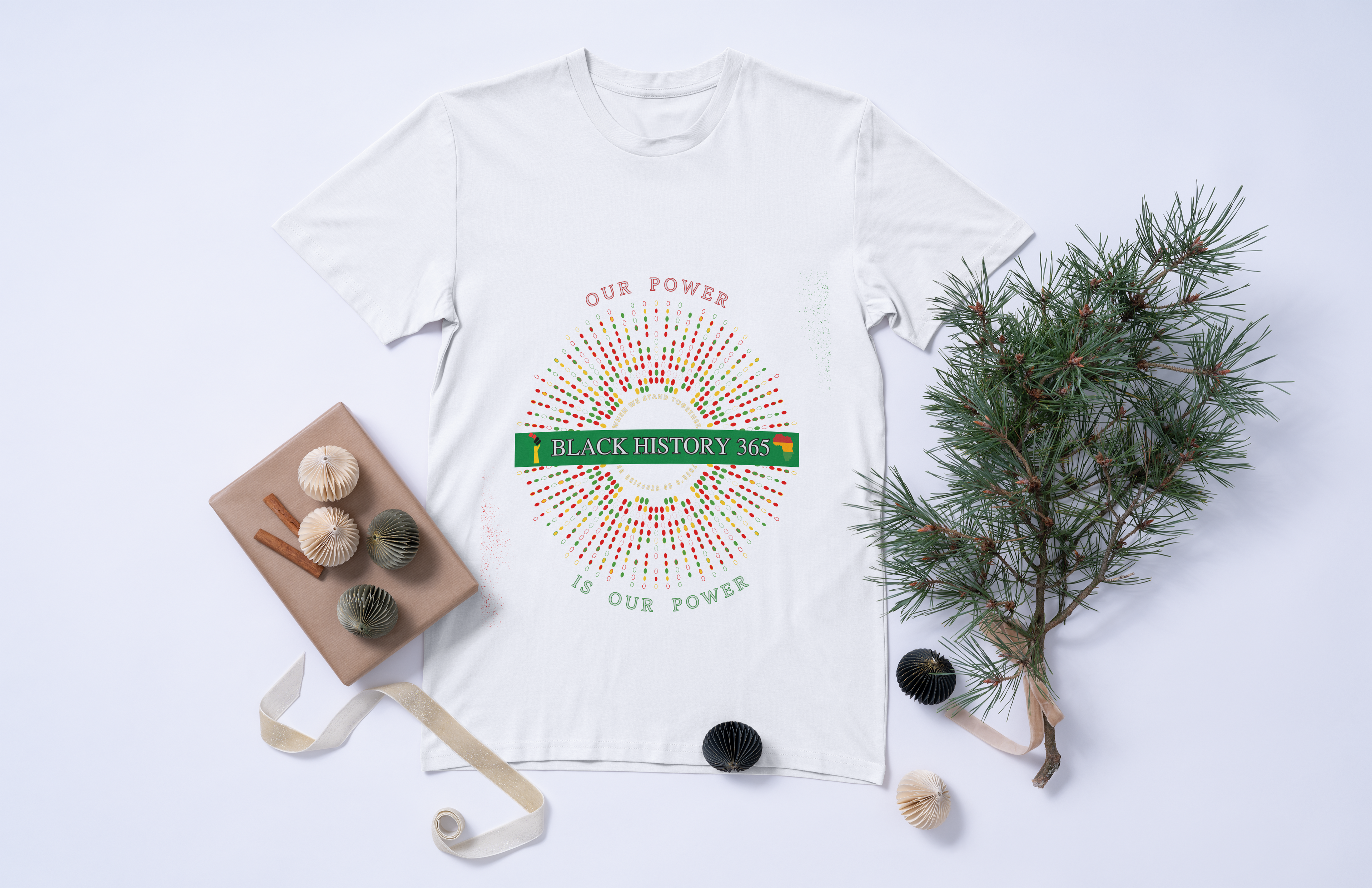 Our Power Is... Our Power - Black History T-Shirt