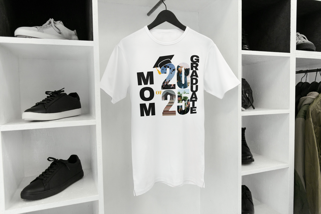 "Proud of Our Grad 2025" Custom Family Photo Tee