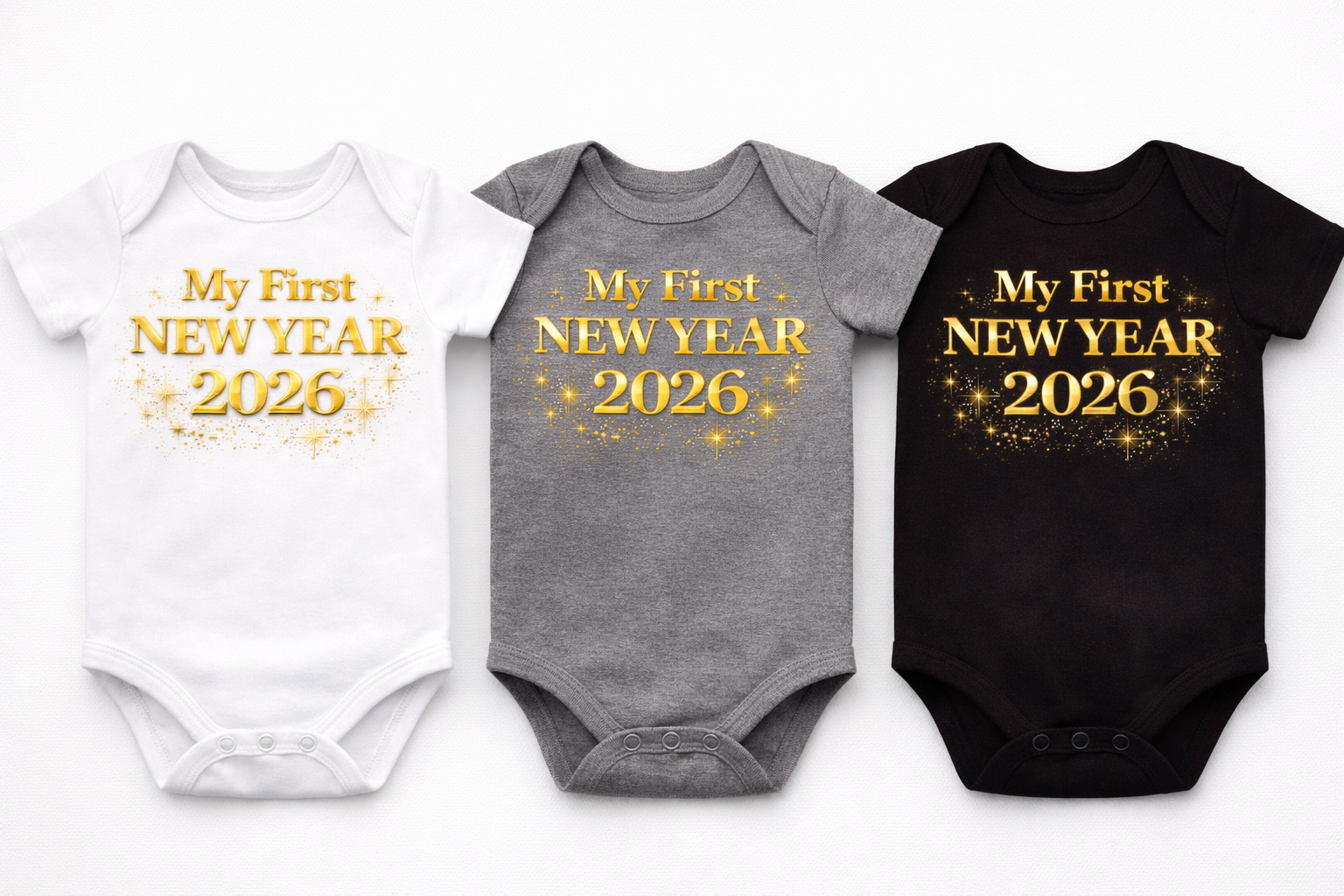 My First New Year™ 2026 Baby Onesie