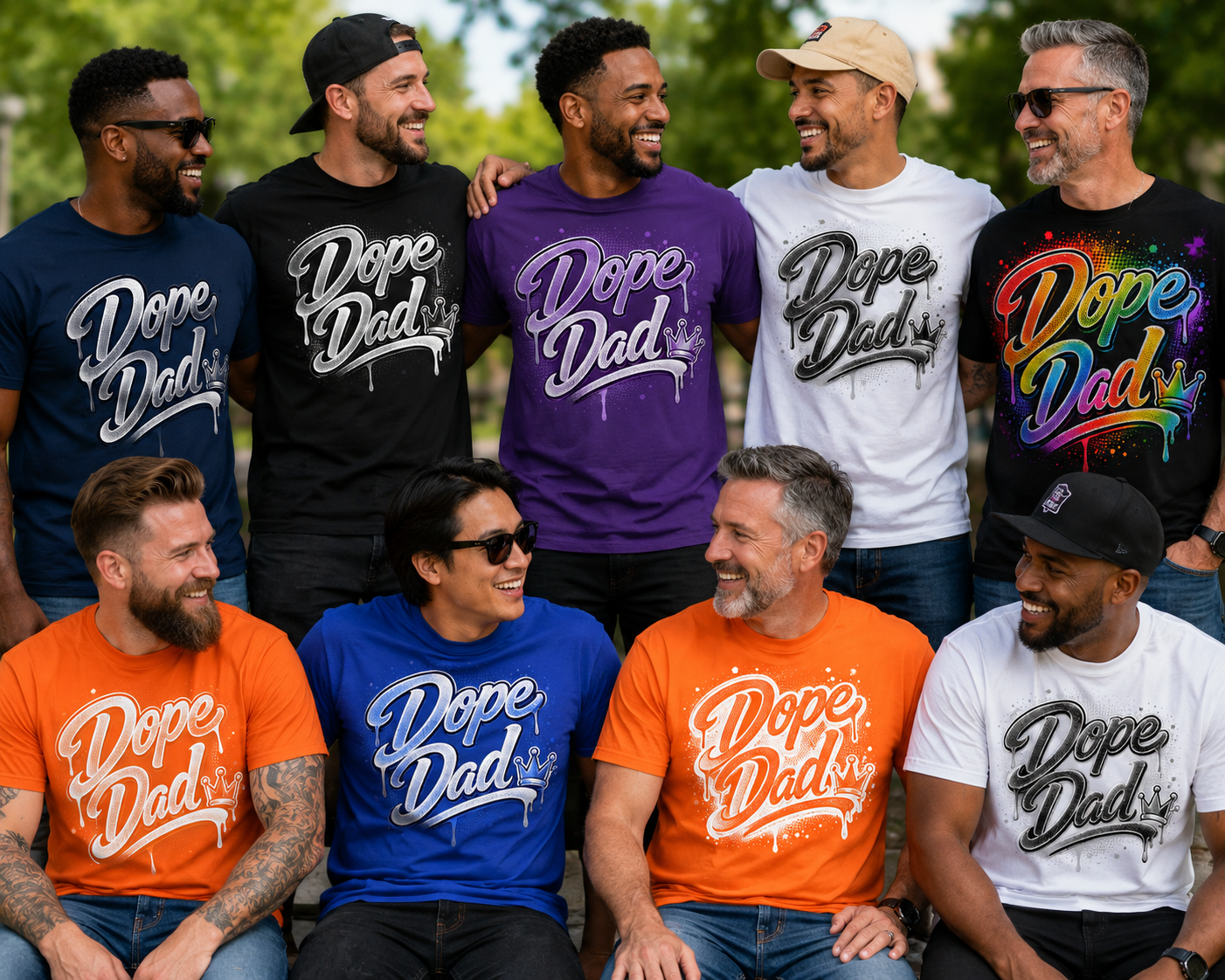 Dope Dad™ Premium Graphic Tee | Father's Day Collection