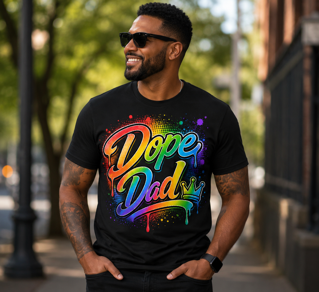 Dope Dad™ Premium Graphic Tee | Father's Day Collection