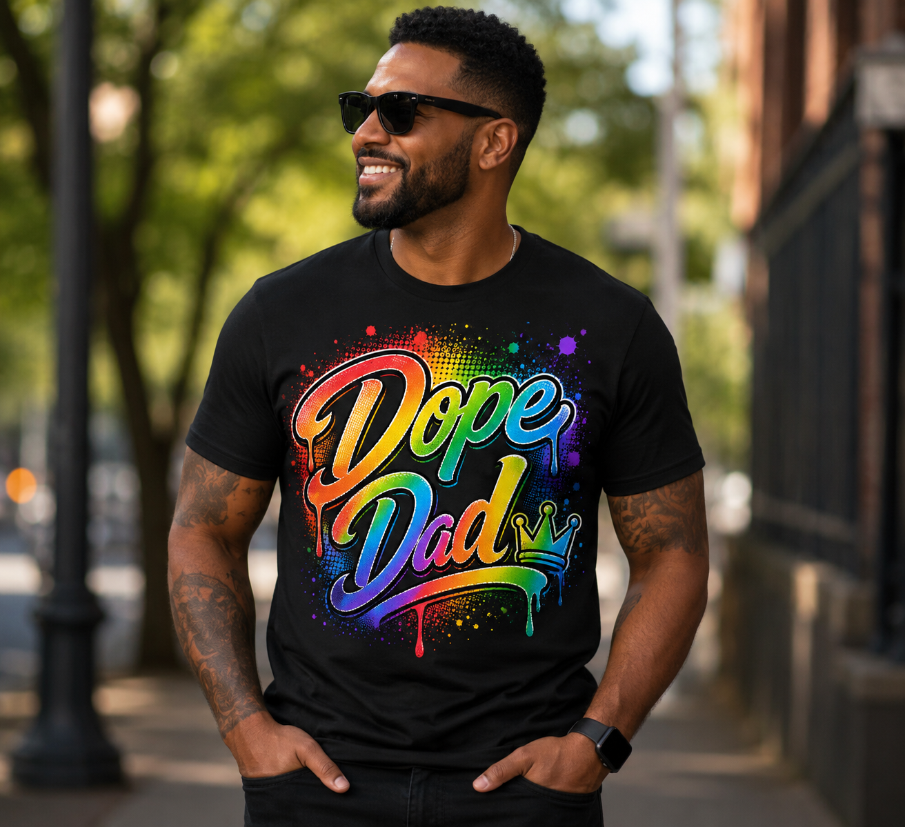 Dope Dad™ Premium Graphic Tee | Father's Day Collection