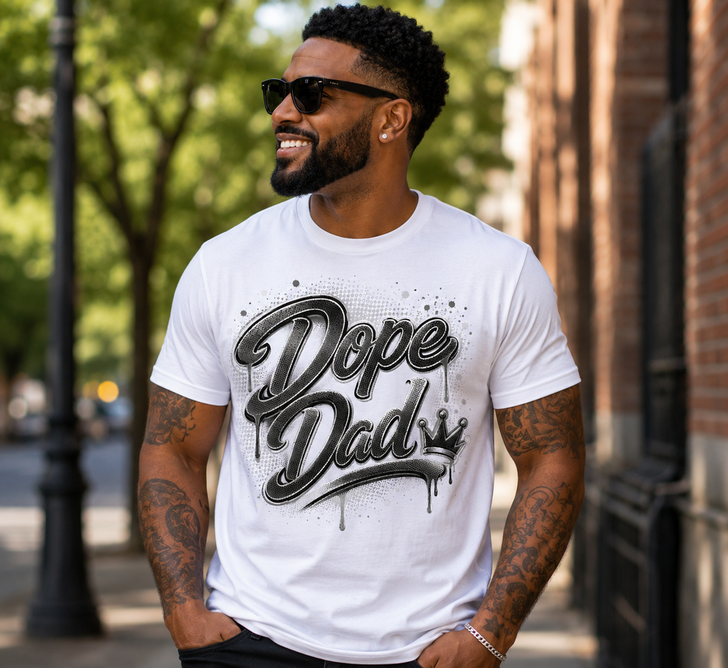 Dope Dad™ Premium Graphic Tee | Father's Day Collection