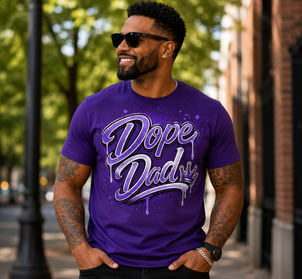 Dope Dad™ Premium Graphic Tee | Father's Day Collection