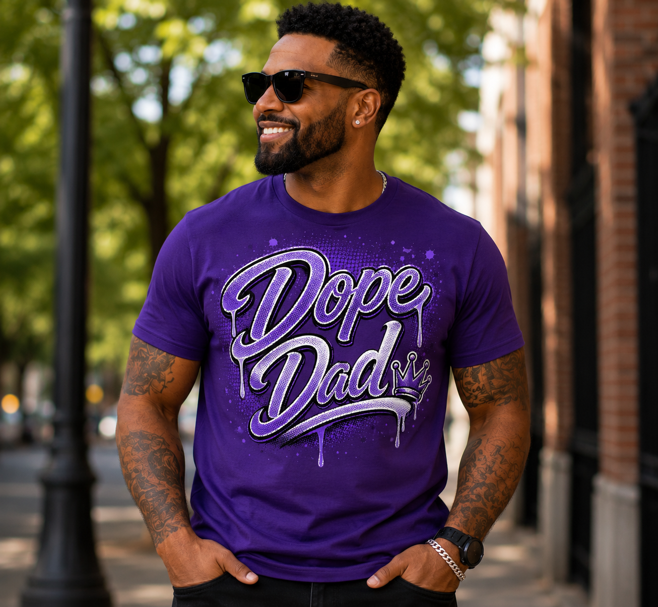 Dope Dad™ Premium Graphic Tee | Father's Day Collection