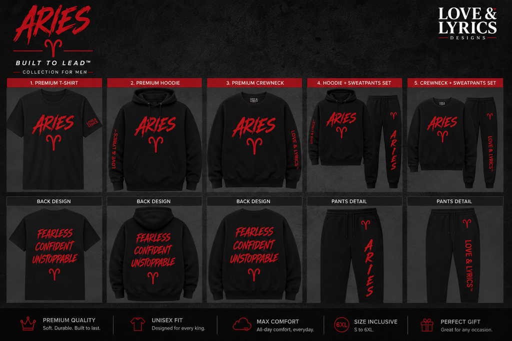 Aries Premium T-Shirt — Built To Lead™