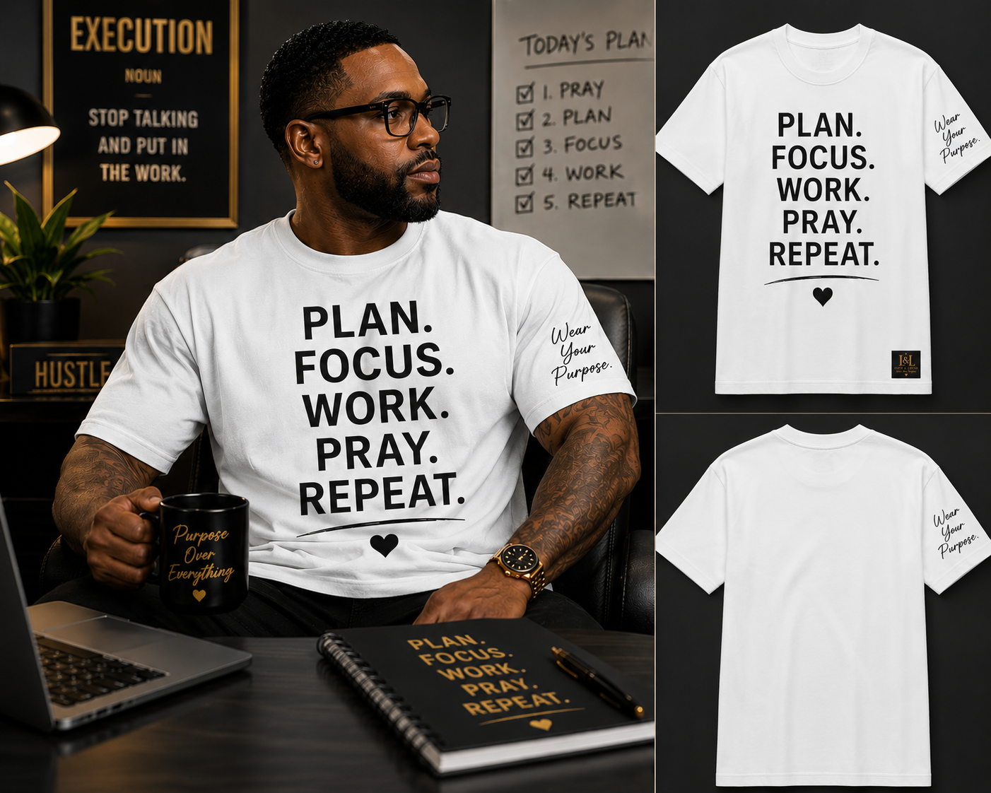 Purpose Over Everything™ Motivational Coffee Mug