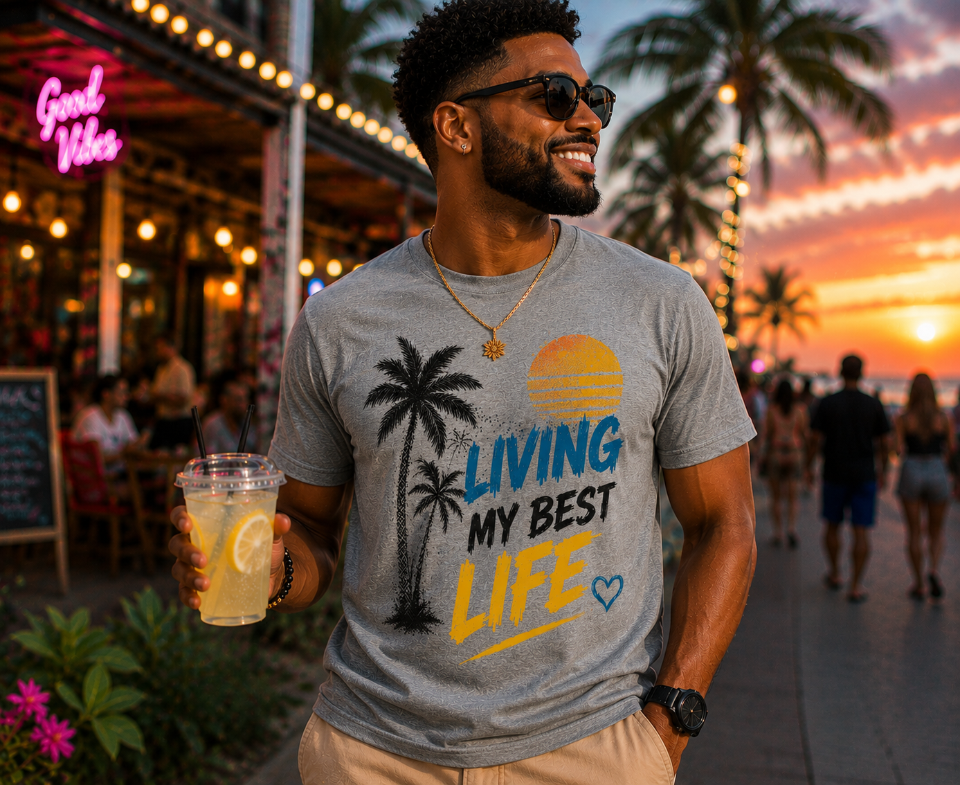 Living My Best Life Graphic Tee