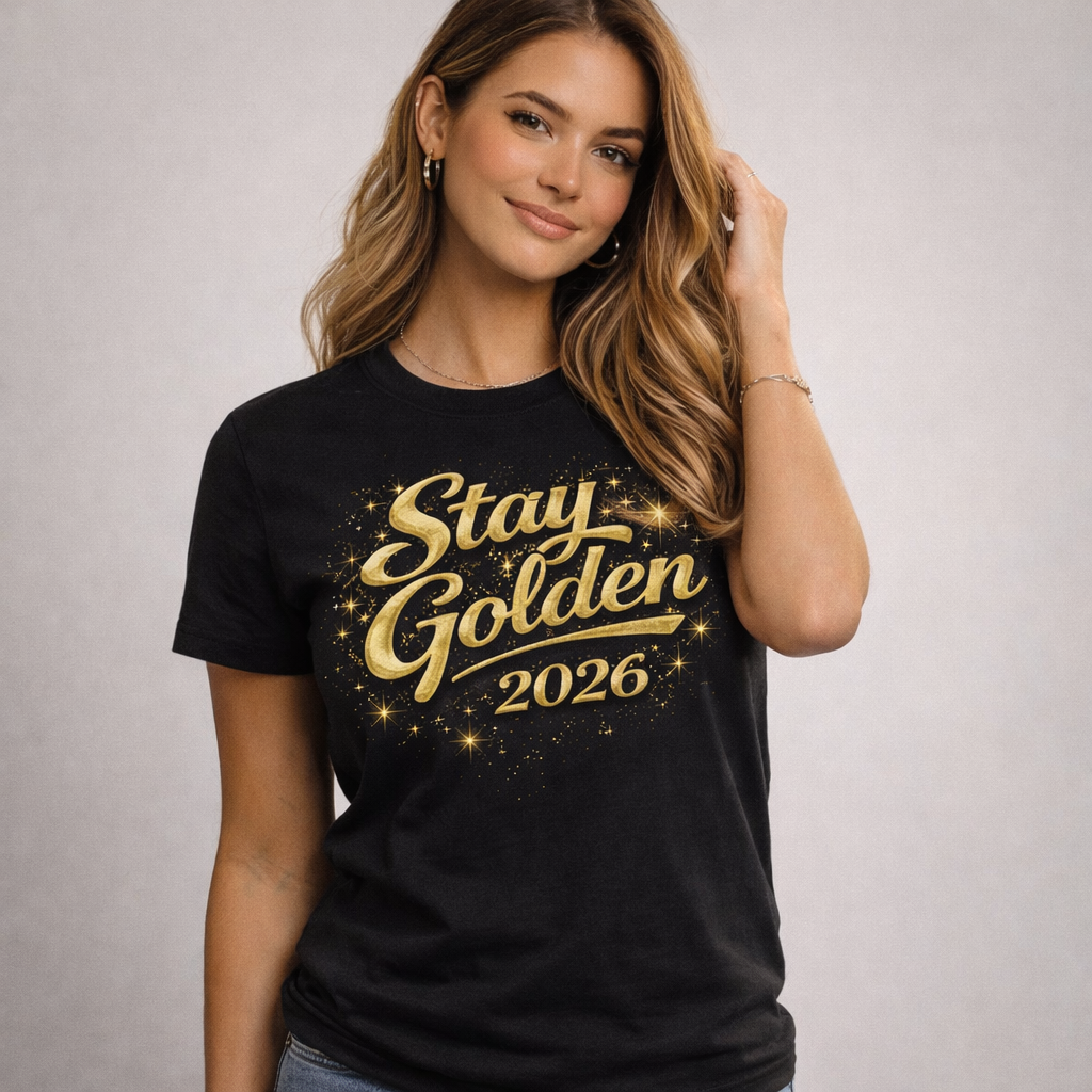 Stay Golden™ 2026 Retro Luxe T-Shirt