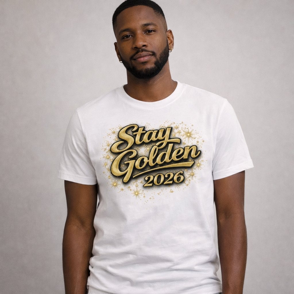 Stay Golden™ 2026 Retro Luxe T-Shirt