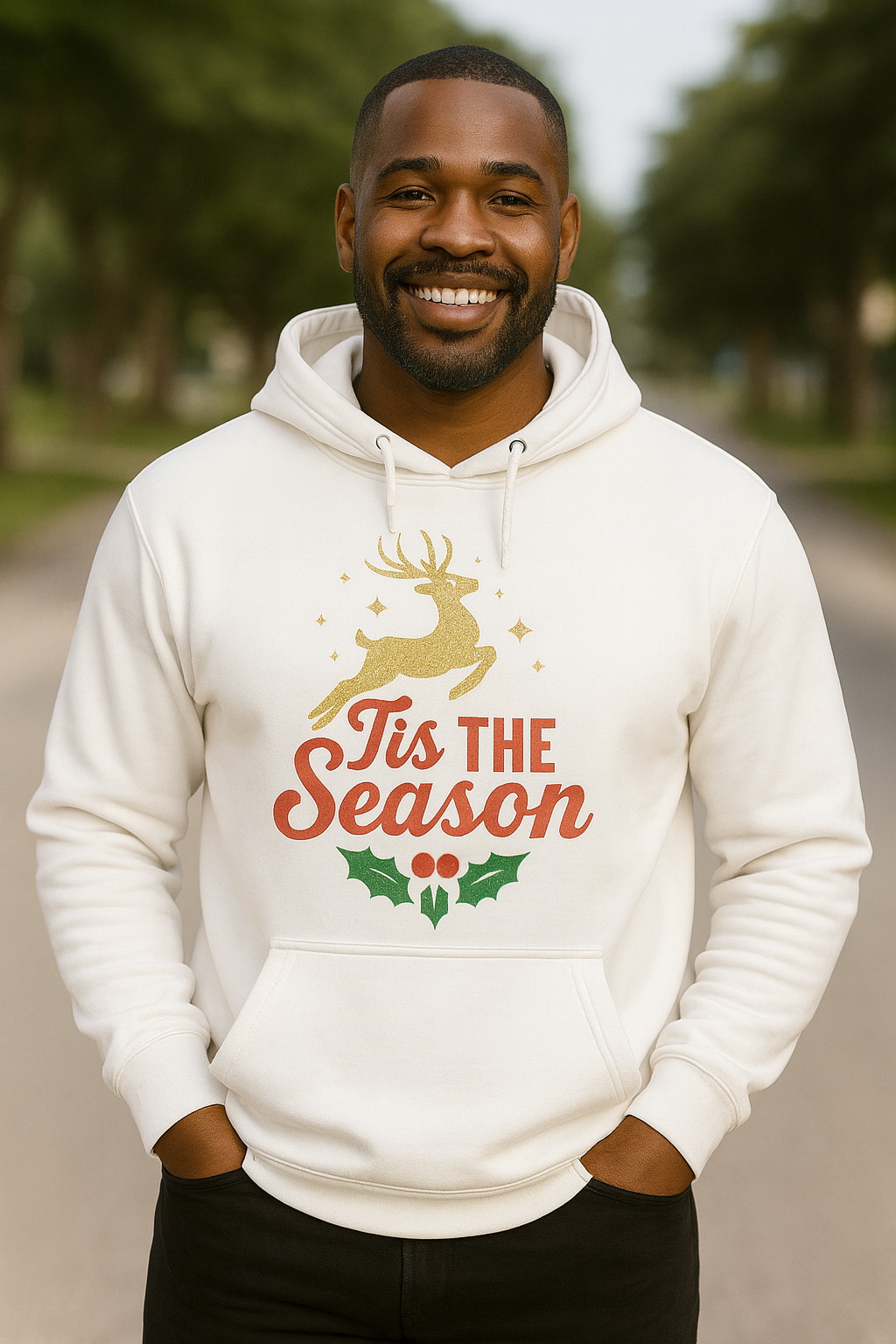 'Tis The Season | Premium Holiday Hoodie | Cozy, Festive & Made With Love