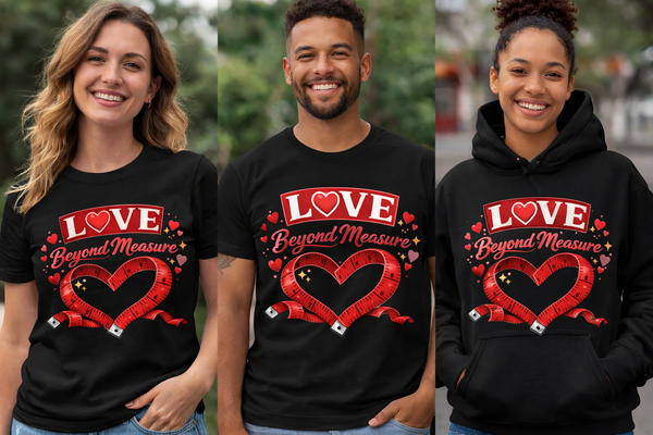 Loved Beyond Measure™ Signature Script Tee