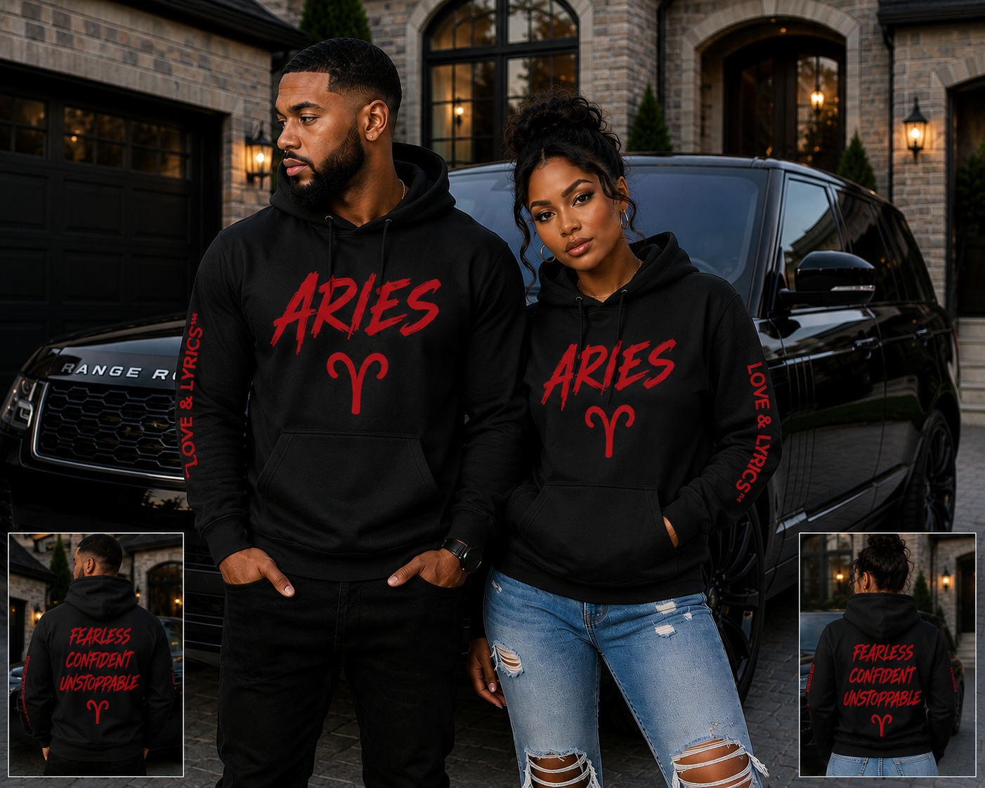 Aries Premium Hoodie — Built To Lead™ HOODIE ONLY