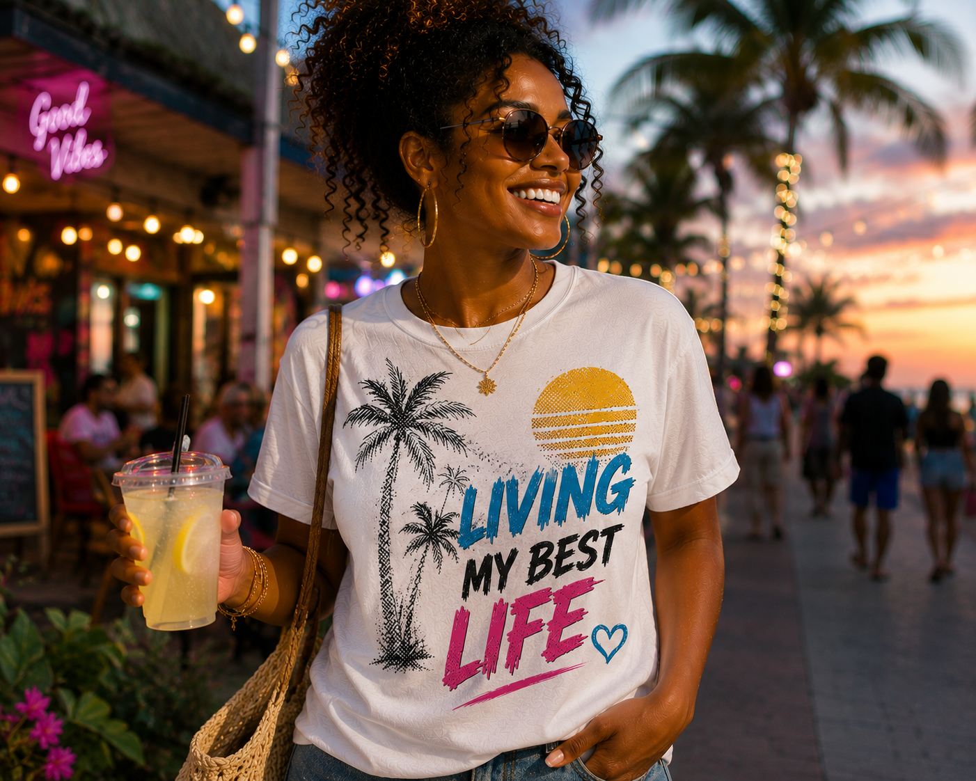 Living My Best Life Graphic Tee