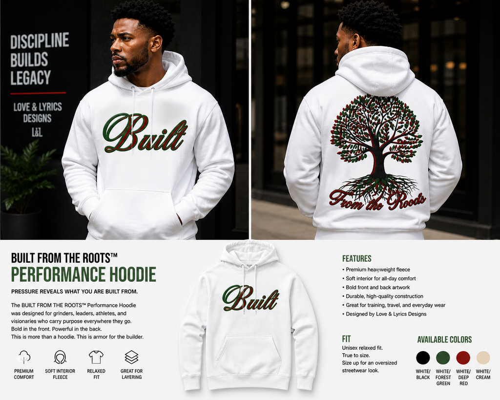 BUILT FROM THE ROOTS™ Performance Hoodie