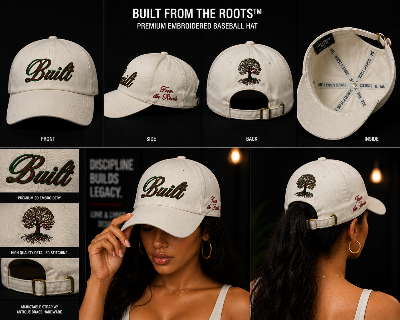 BUILT FROM THE ROOTS™ Signature Cap