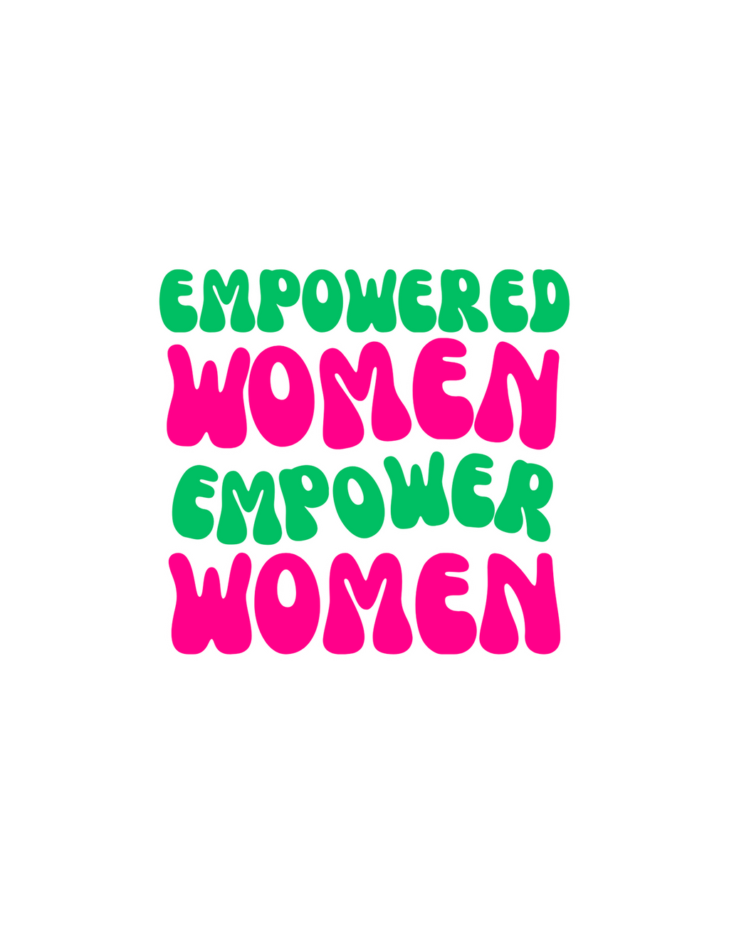Empowered Women | Graphic Tee | Wear Your Power Unapologetically