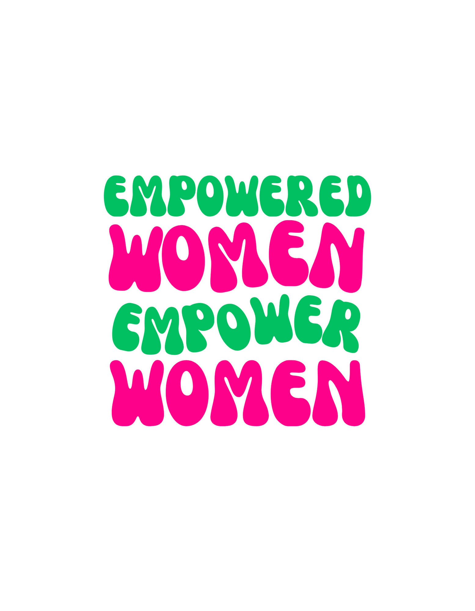 Empowered Women | Graphic Tee | Wear Your Power Unapologetically