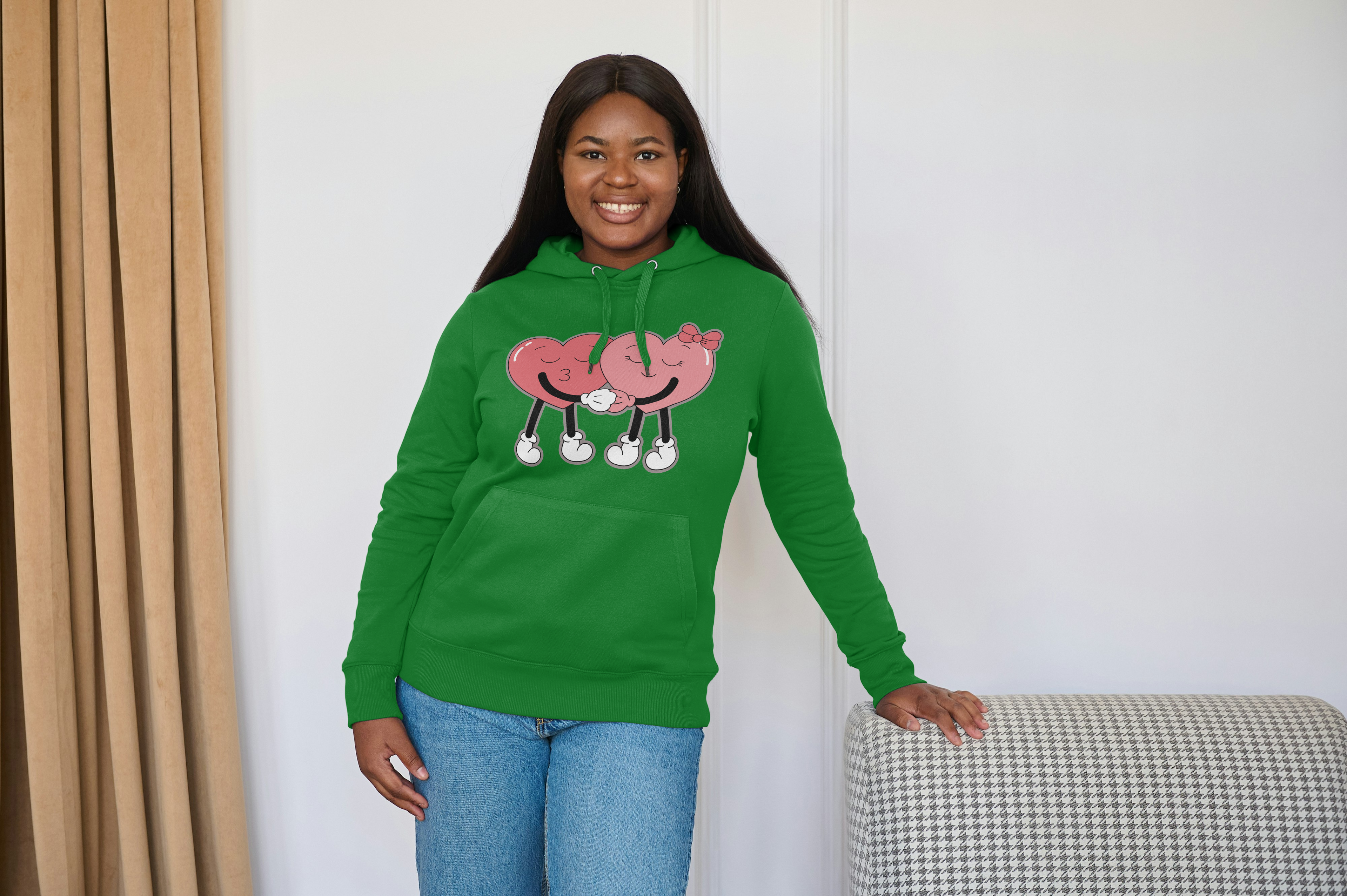 Love Connection Hoodie-Perfect for Couples