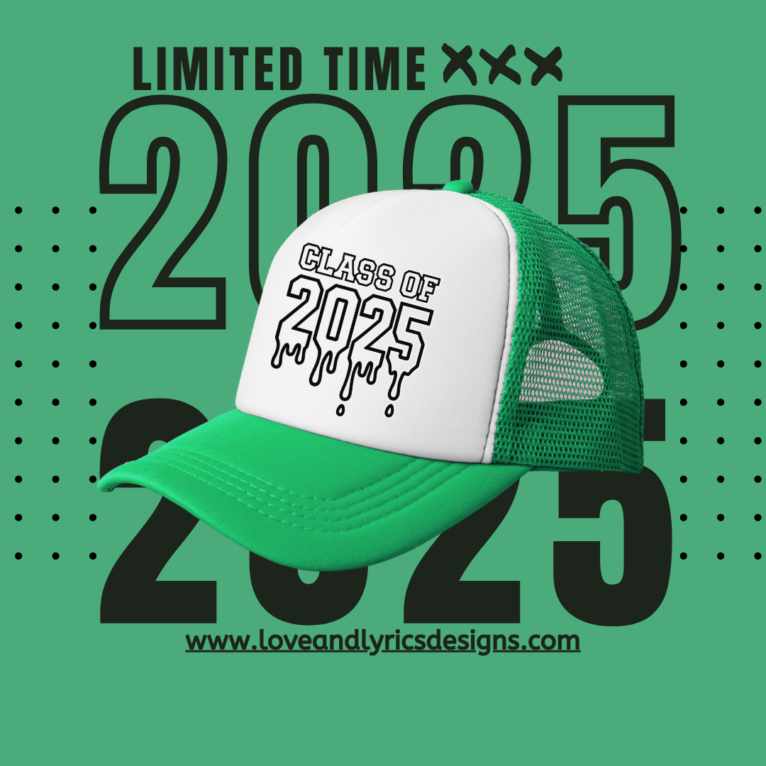 Class of 2025 Drip Trucker Hat