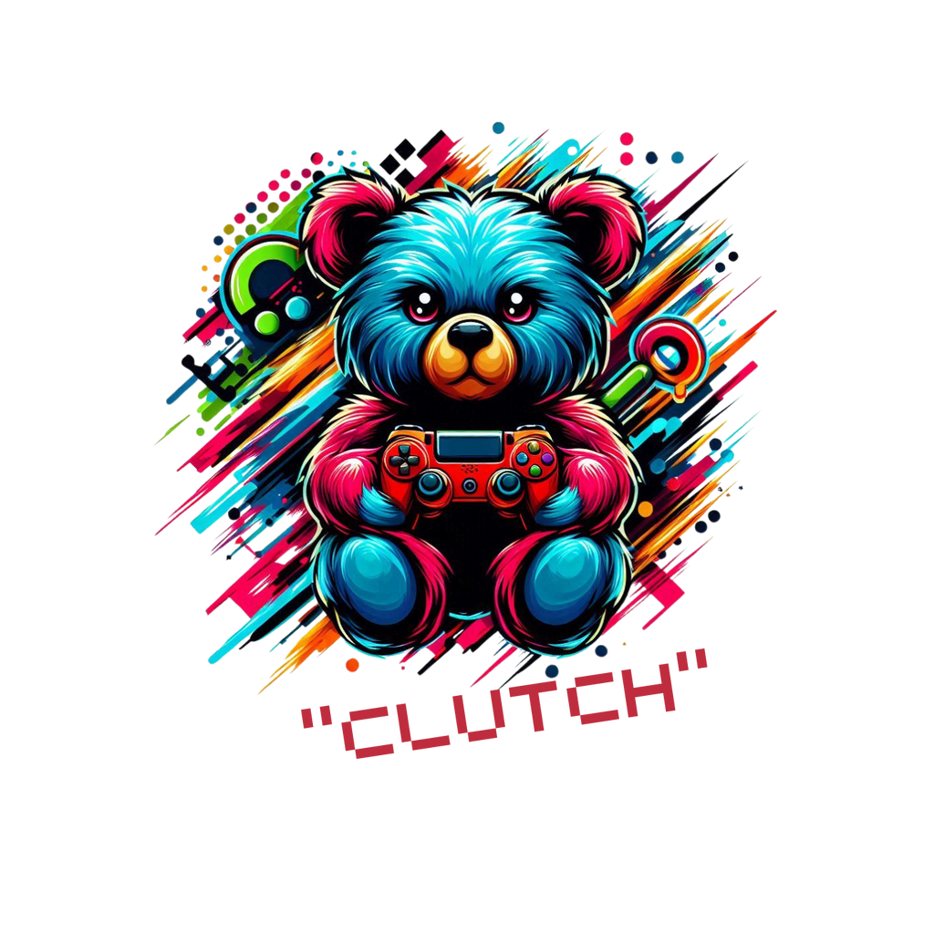 "Clutch Mode – Gamer Bear Tee" 🎮🐻