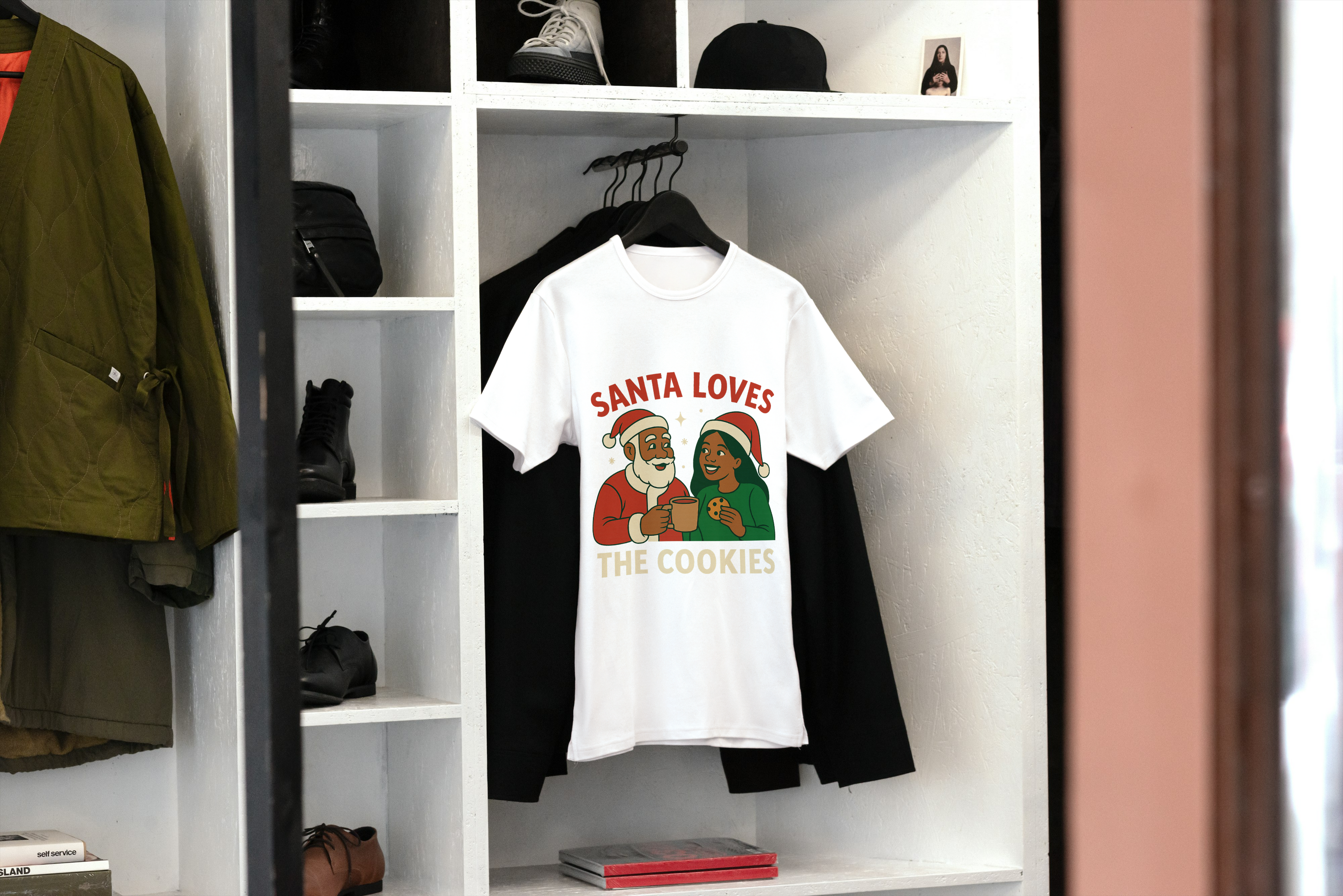 Santa Loves the Cookies Tee