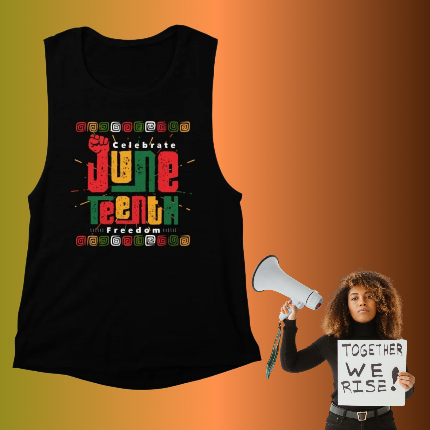 Juneteenth Tank – Loud & Free Edition