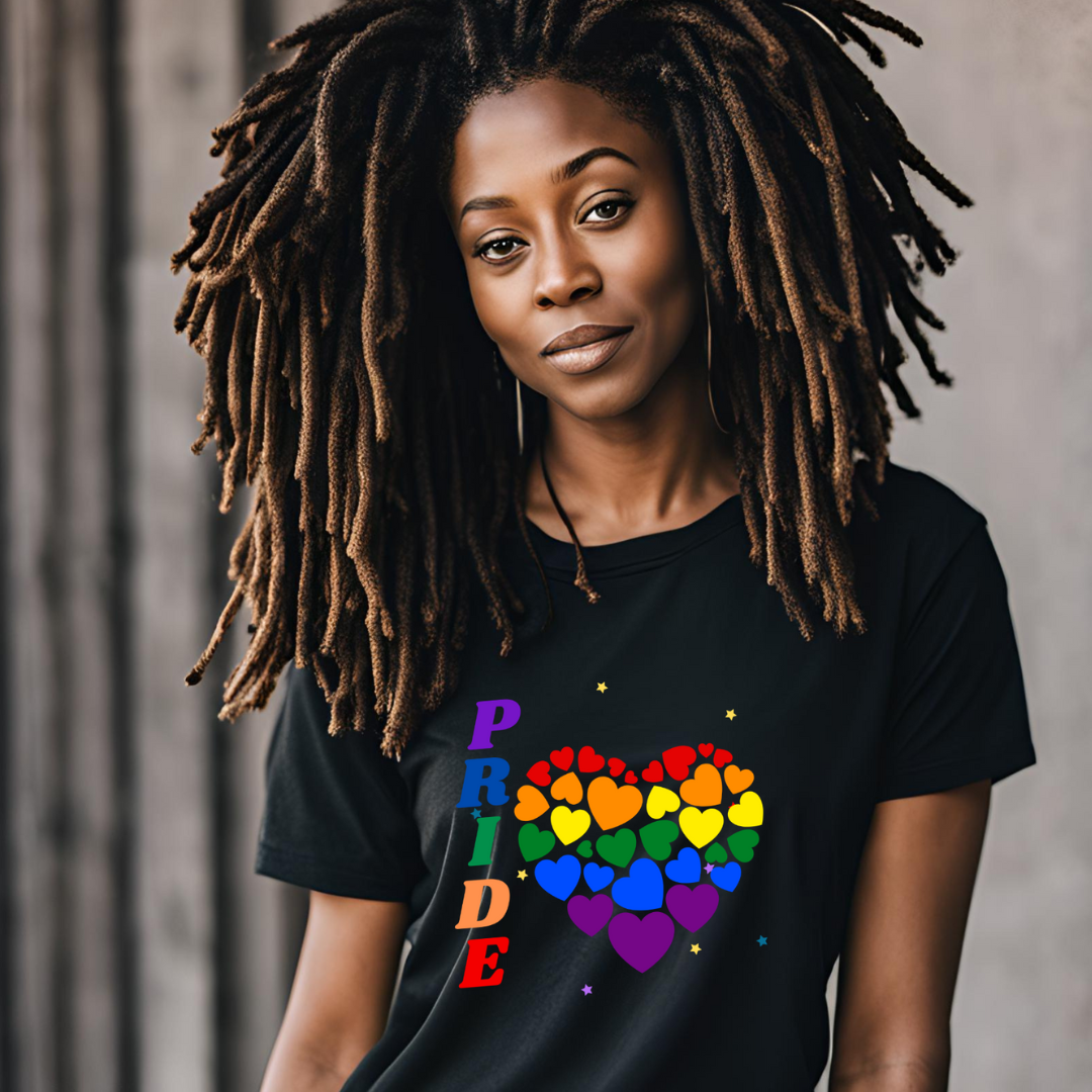 "Heart of Pride" Rainbow T-Shirt