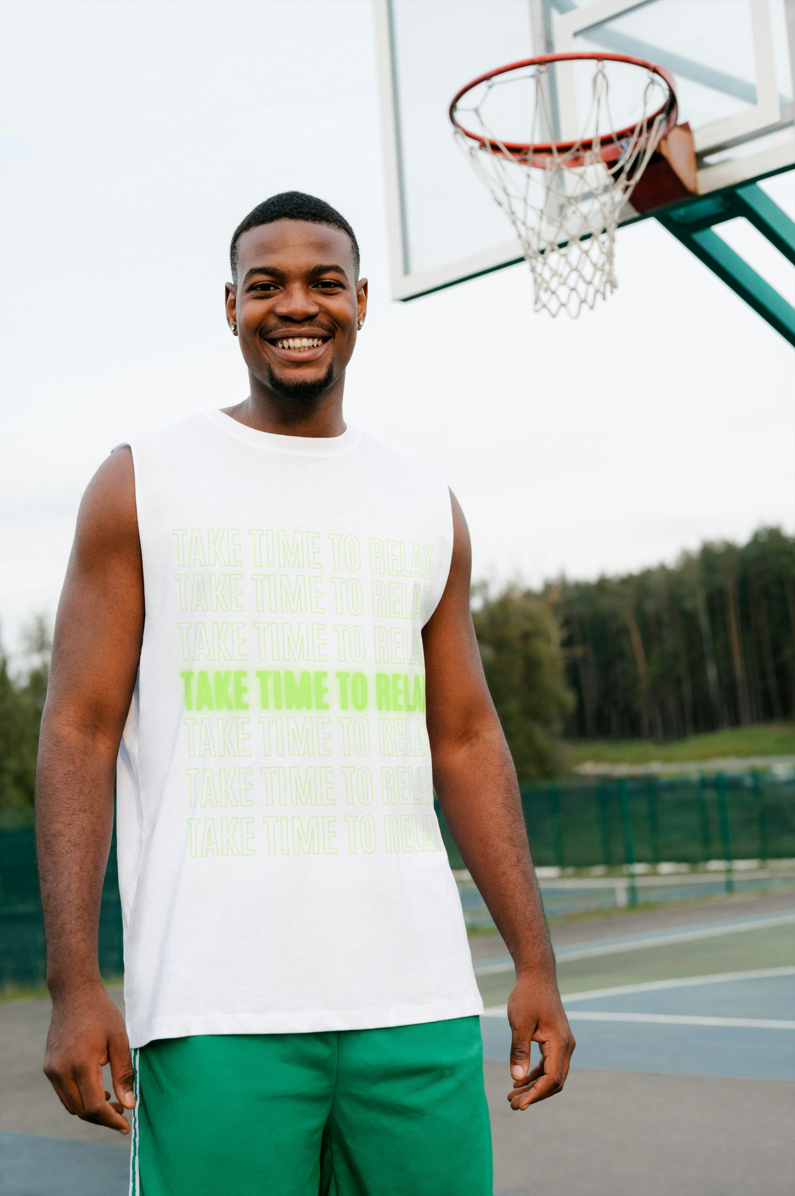 Take Time to Relax Sleeveless Tee
