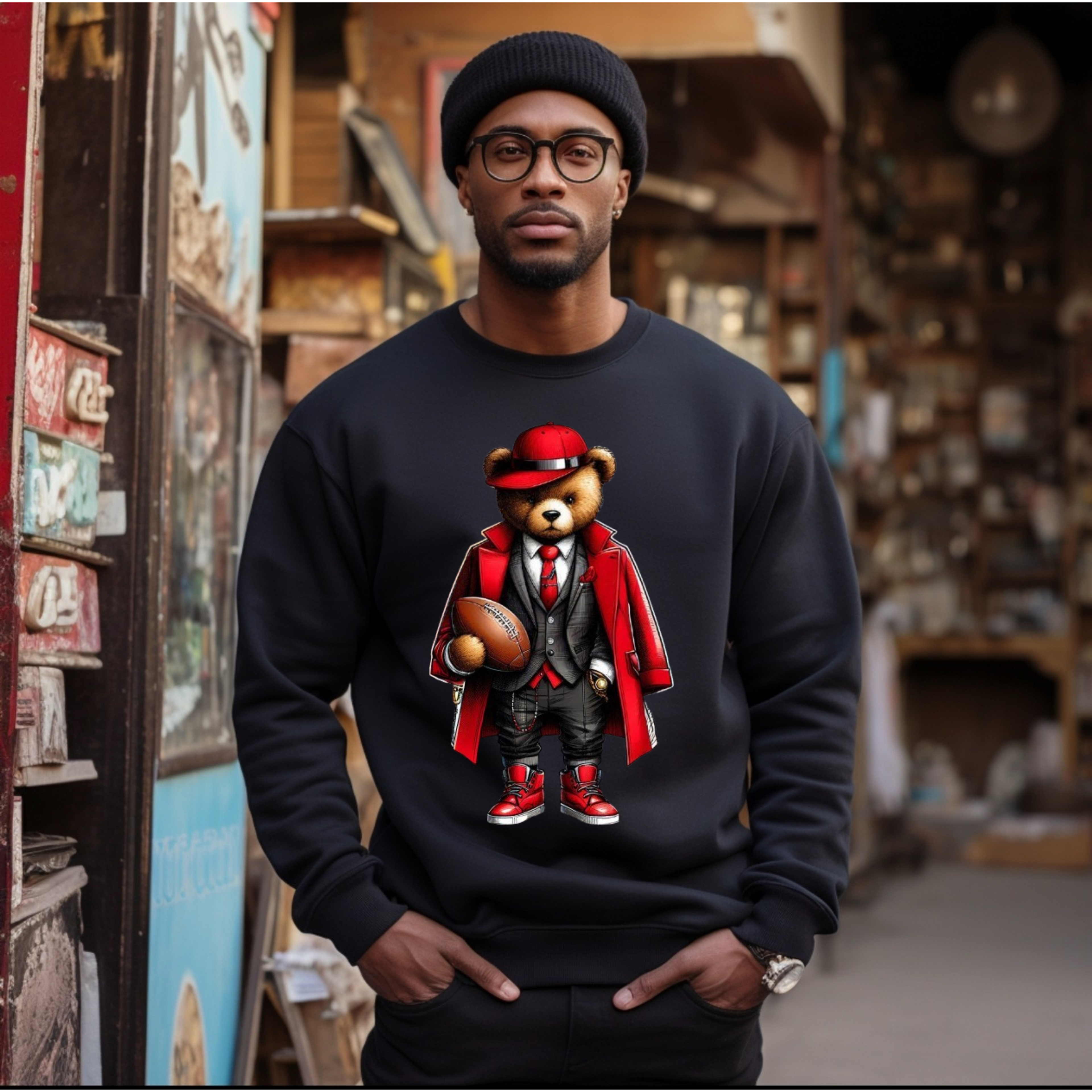 Boss Bear | Premium Sweatshirt | Cozy, Confident & Unbothered