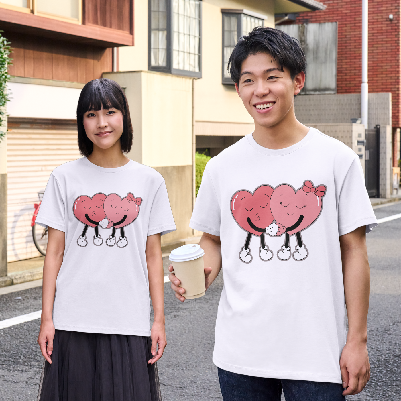 Love Connection | Couples Graphic Tee | Wear Your Bond Together