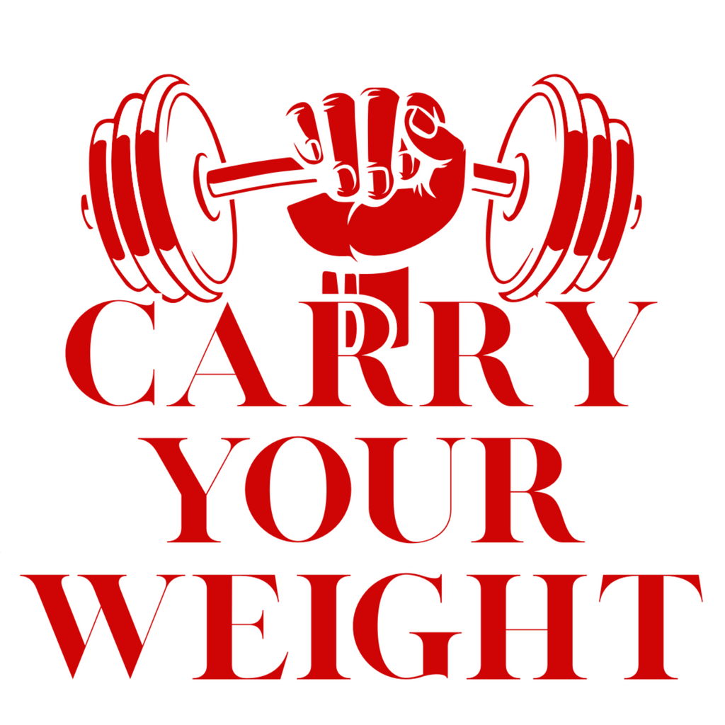 Carry Your Weight – 2 Color Bundle PNG (Transparent Background)