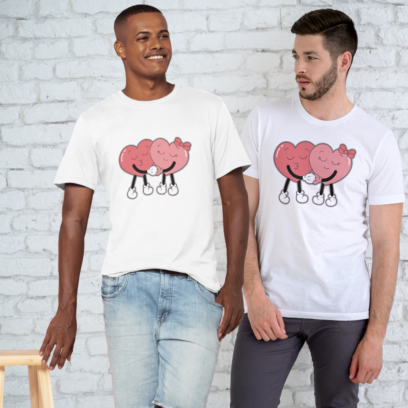 Love Connection | Couples Graphic Tee | Wear Your Bond Together