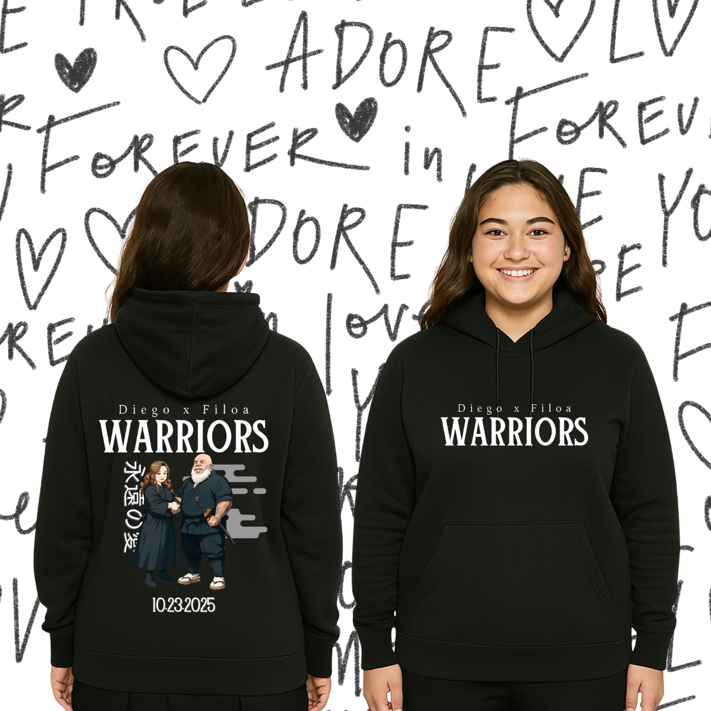 Warriors of Love Hoodie – Eternal Union Edition