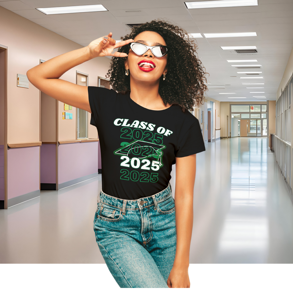 CLASS OF 2025 SHIRTS UNISEX-GREEN