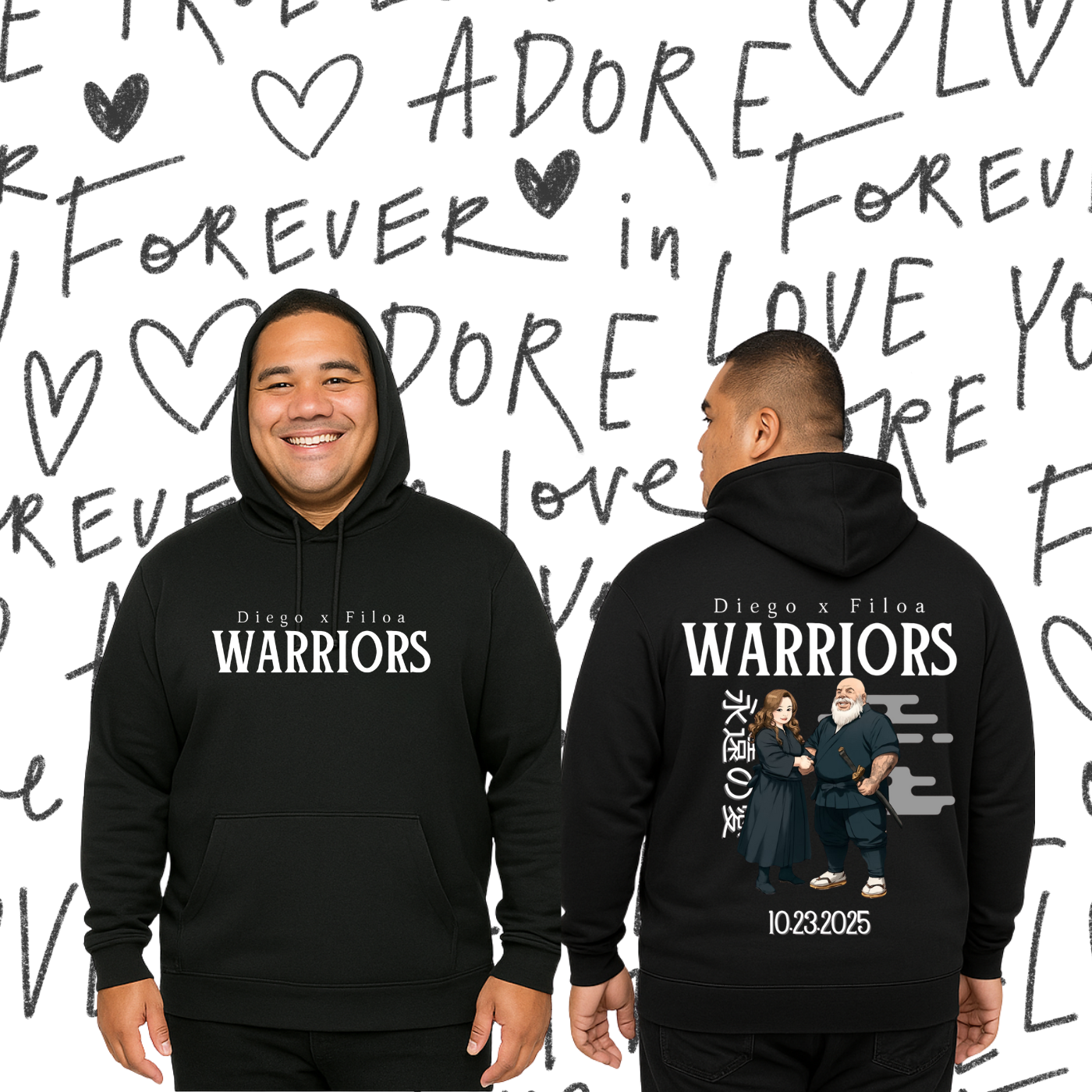 Warriors of Love Hoodie – Eternal Union Edition