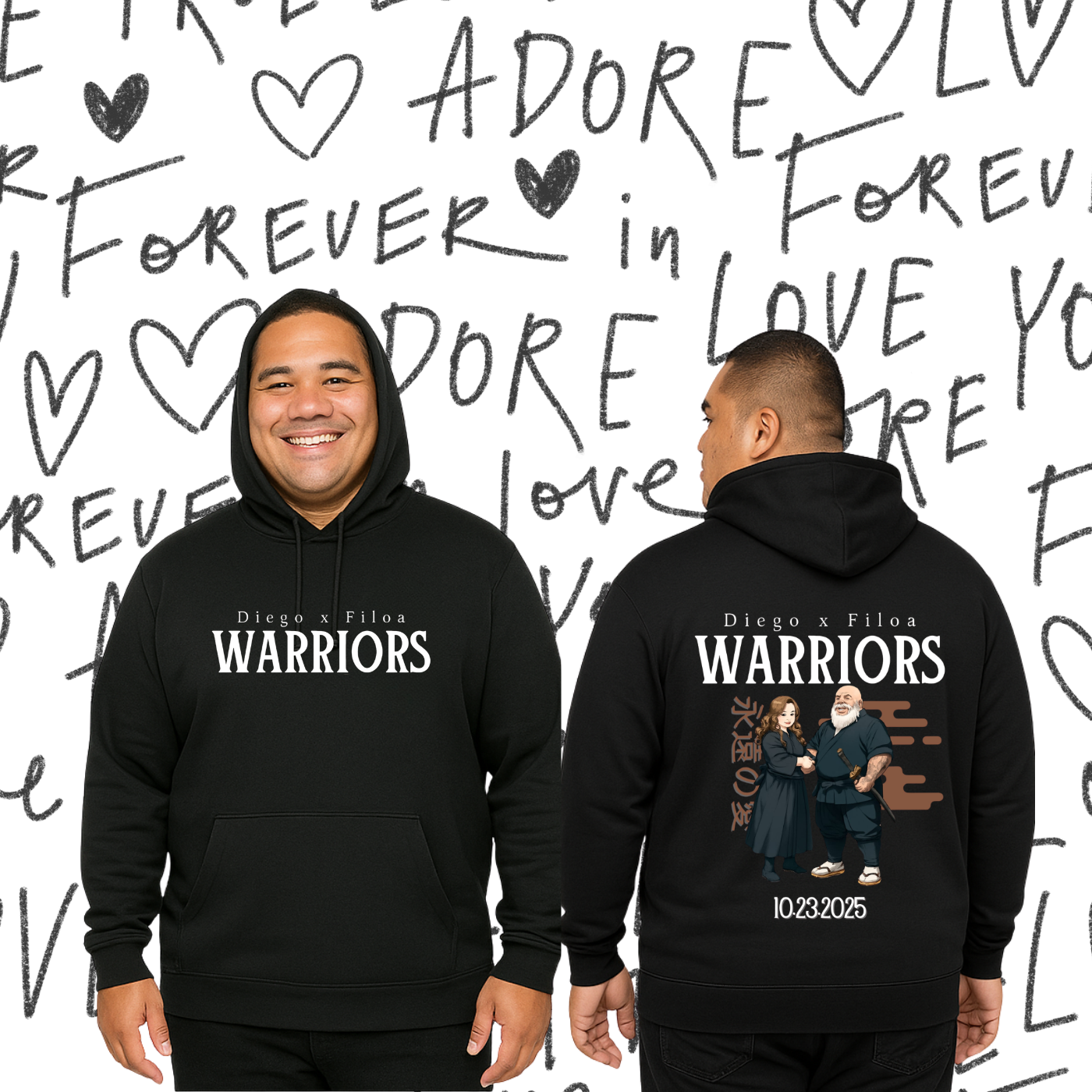 Warriors of Love Hoodie – Eternal Union Edition