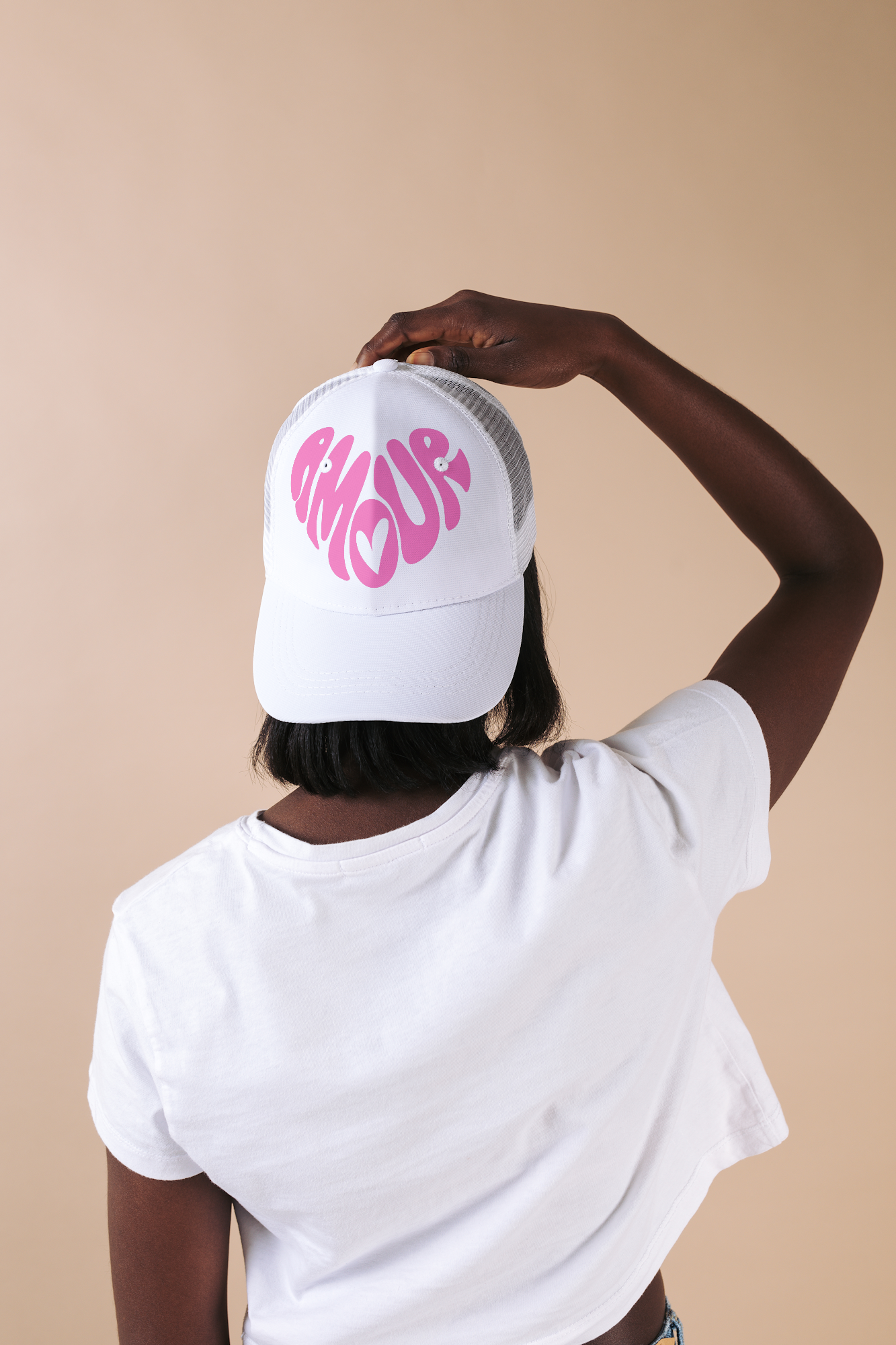 Amour Heart Hat | Premium Hat Collection | French-Inspired Love You Can Wear