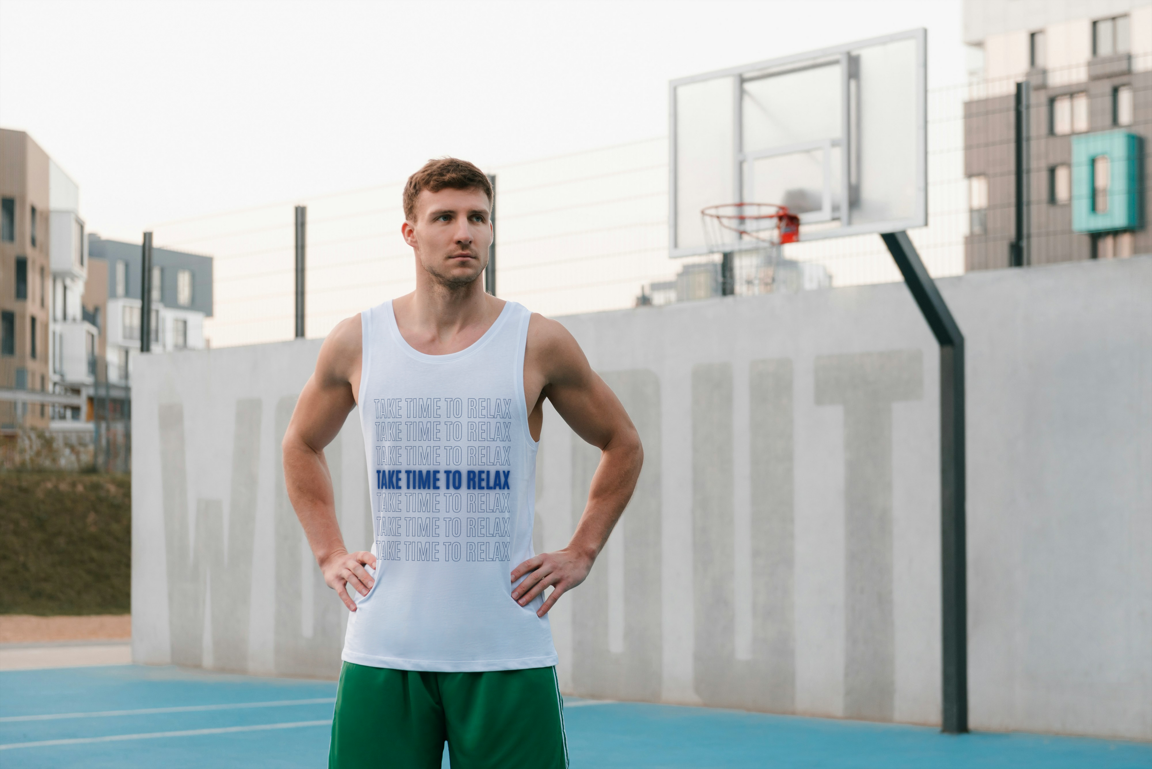 Take Time to Relax Sleeveless Tee