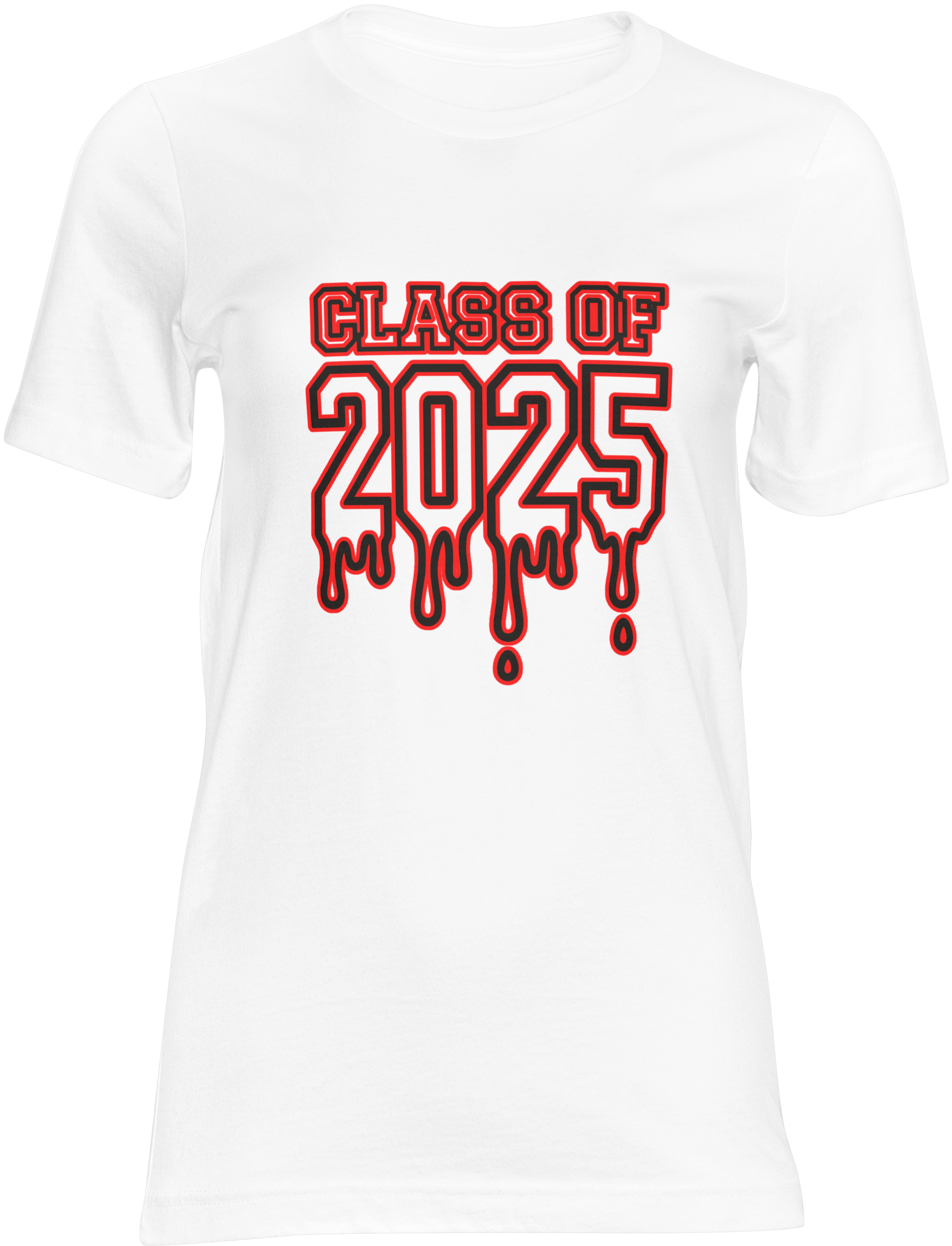 Class of 2025 Electric Drip Tee
