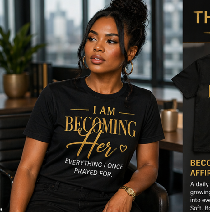 I’m Becoming Her™ Statement Tee