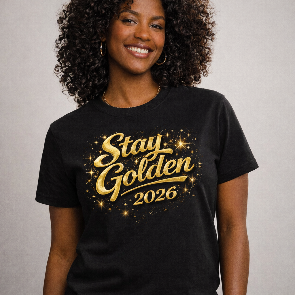 Stay Golden™ 2026 Retro Luxe T-Shirt