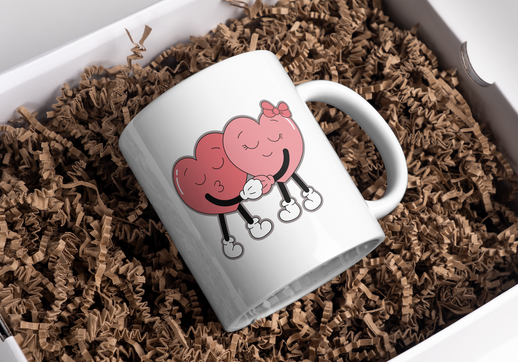 Love Connection Mug | Premium Ceramic Mug | Sip Your Love Every Morning