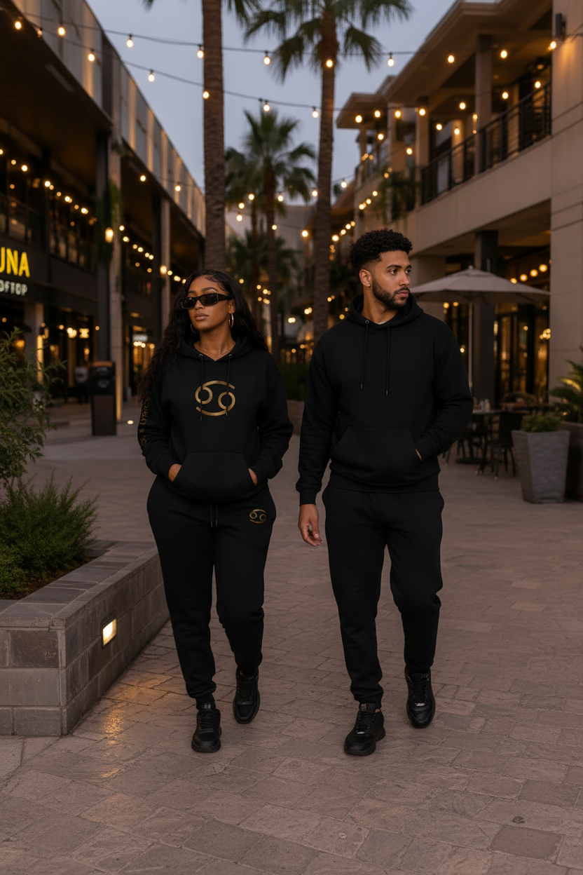 Couple walking editorial